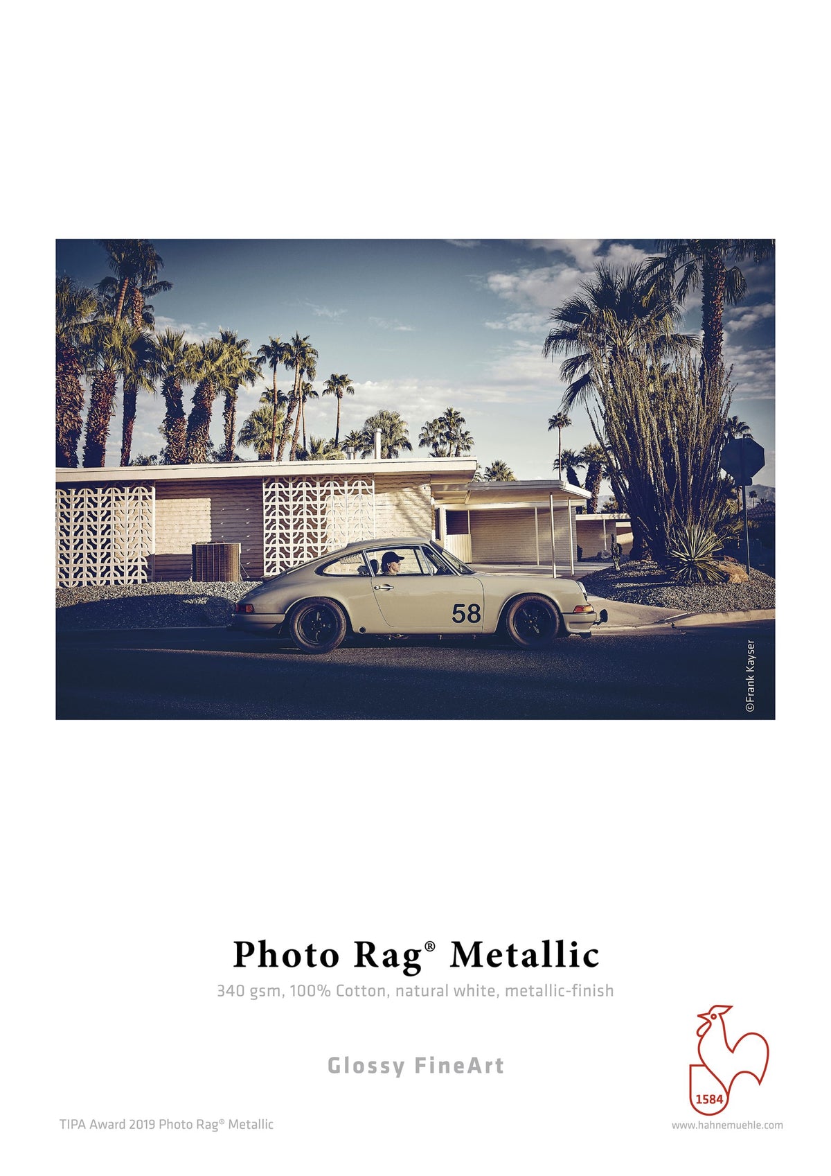 Hahnemuhle Photo Rag  Metallic gr340  A3+x25