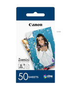 Canon Carta Fotografica Zink Colore - 20 o 50 Fogli