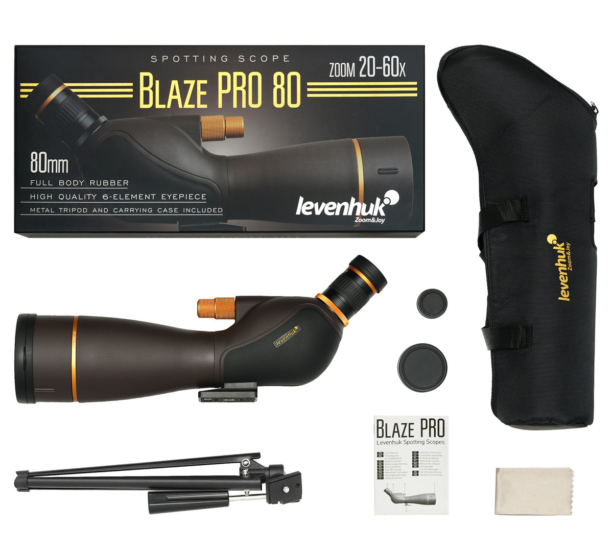 Cannocchiale Levenhuk Blaze PRO 80