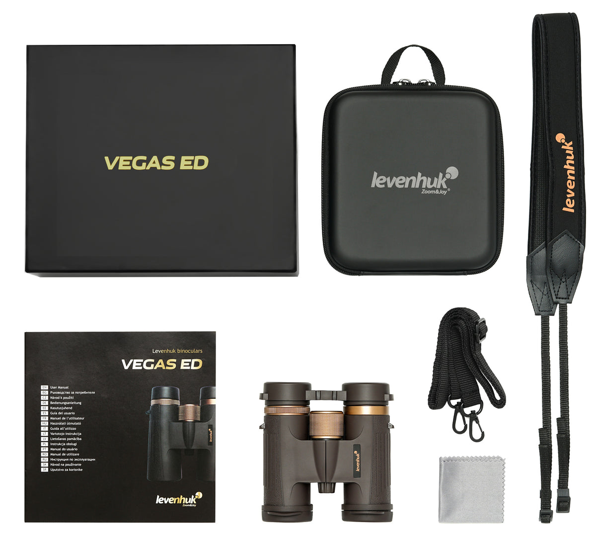 Binocolo Levenhuk Vegas ED 8x32