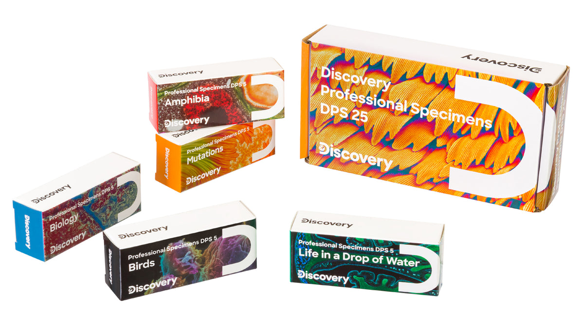 Set di micropreparati Discovery Prof DPS 5. “La vita in una goccia d’acqua”