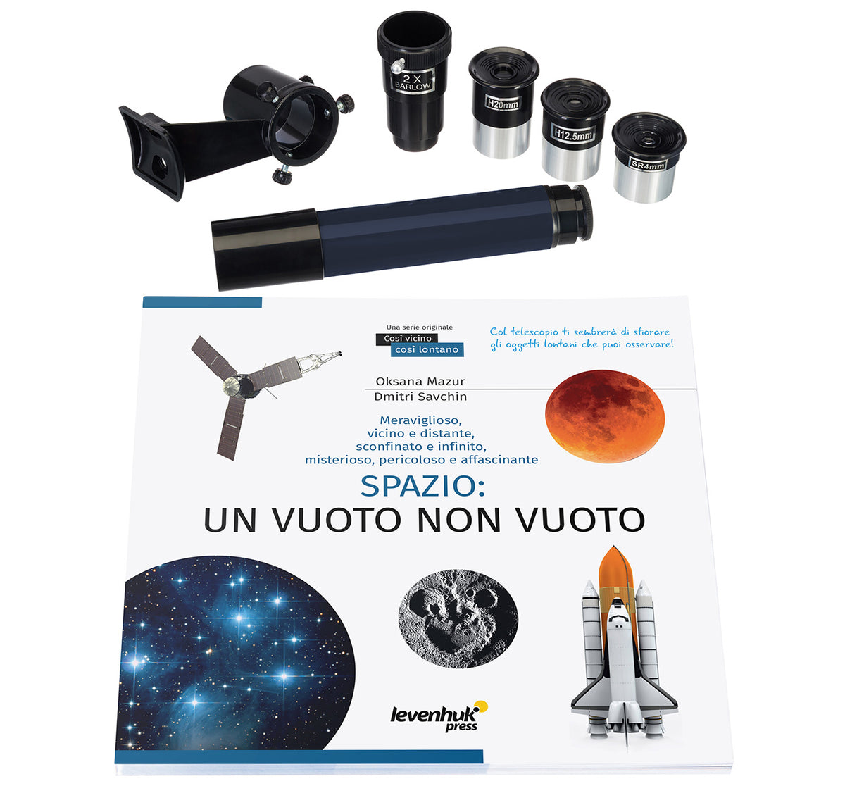 Telescopio Discovery Spark 114 AZ con libro