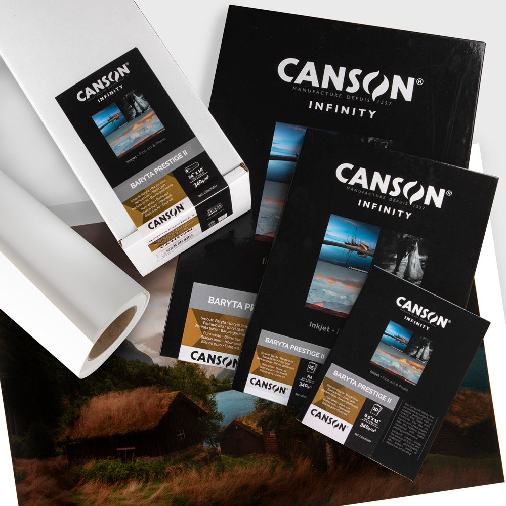 Canson Infinity Baryta Prestige II 340gr  1,118x15,24m