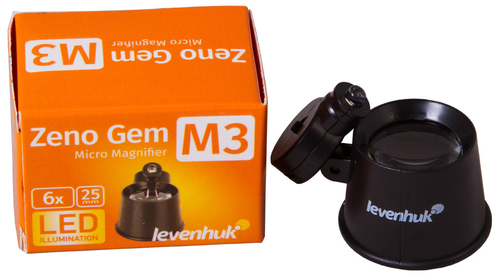 Lente d’ingrandimento Levenhuk Zeno Gem M3