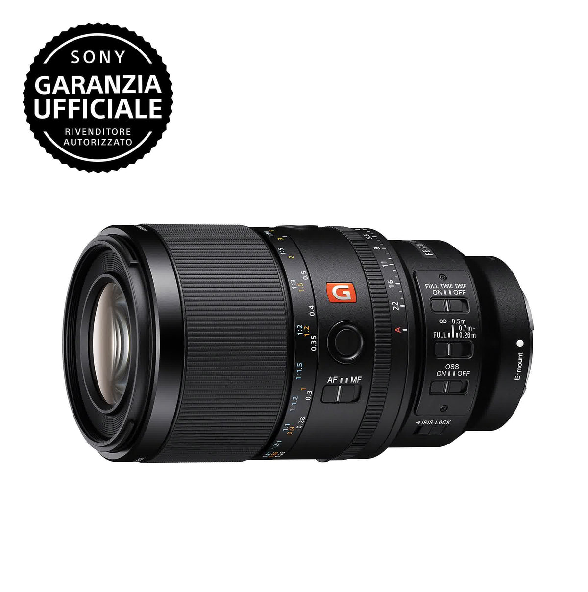 Sony 100mm F2.8 MACRO GM OSS - Garanzia 2+1 Sony Italia - A CASA TUA IN 3/4 GIORNI