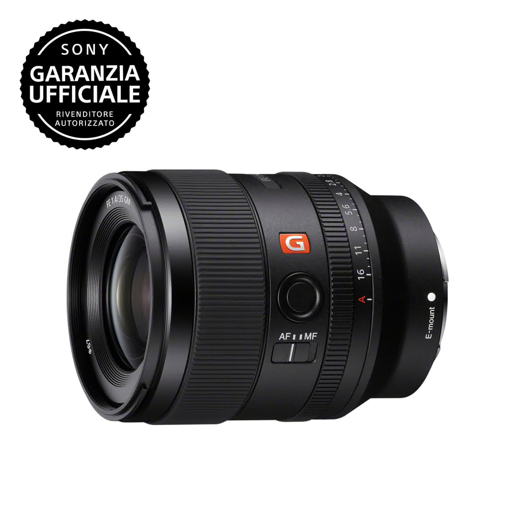 Sony FE 35mm f/1.4 GM - Garanzia 2+1 Sony Italia – CASHBACK STUDENTI -150€ FINO AL 30/06/27 - CASHBACK 200€ 31/01/27