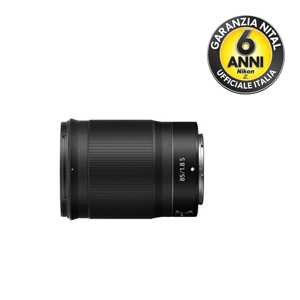 Nikkor Z 85mm f/1.8 S - Garanzia Nital 6 anni