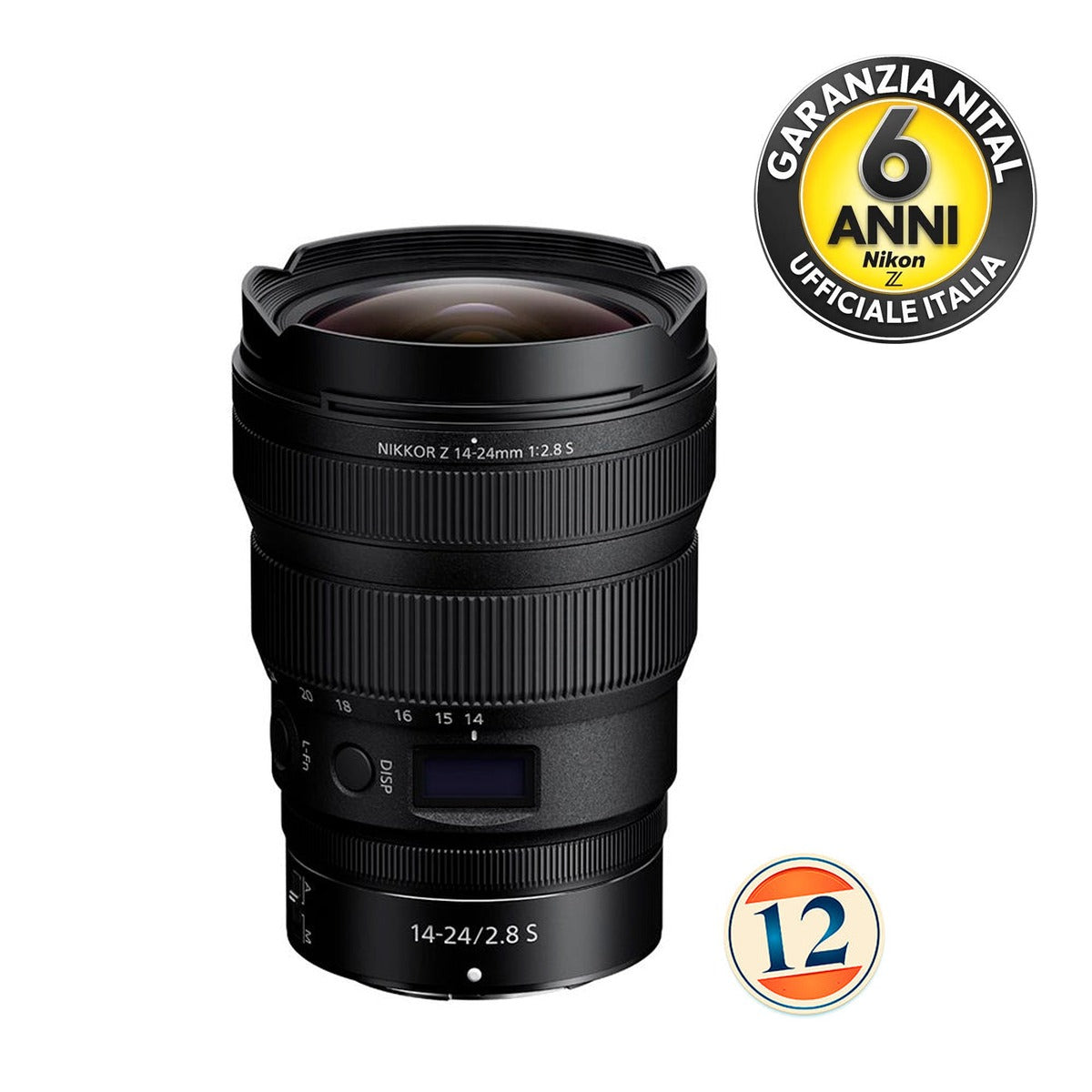 Nikkor Z 14-24mm f/2.8 S - Garanzia Nital 6 anni - A CASA TUA IN 3/4 GIORNI