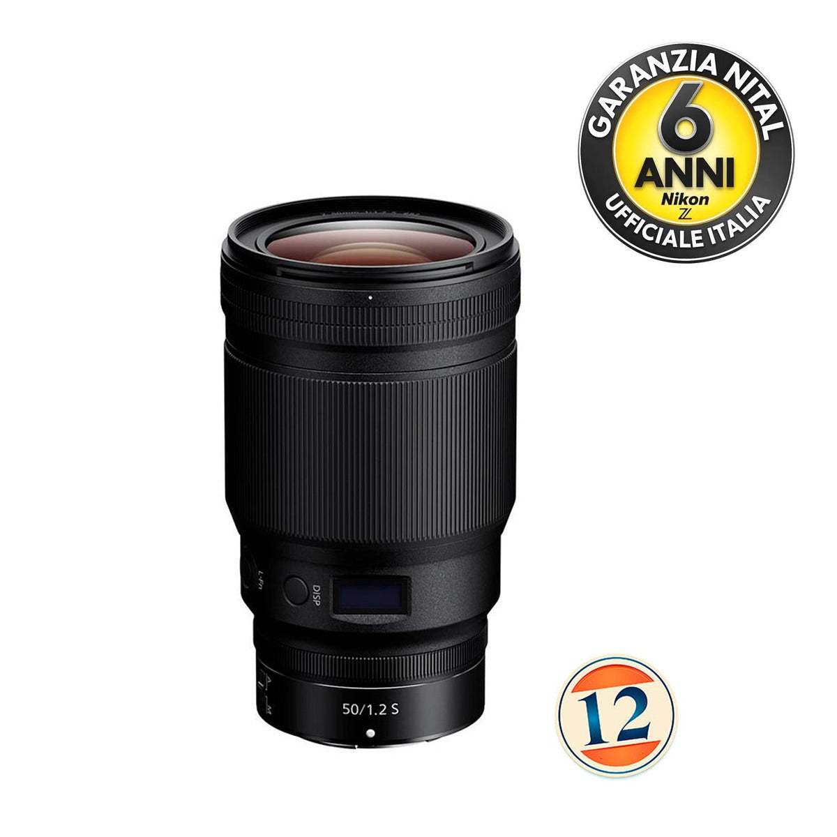 Nikkor Z 50mm f/1.2 S - Garanzia Nital 6 anni - A CASA TUA IN 3/4 GIORNI