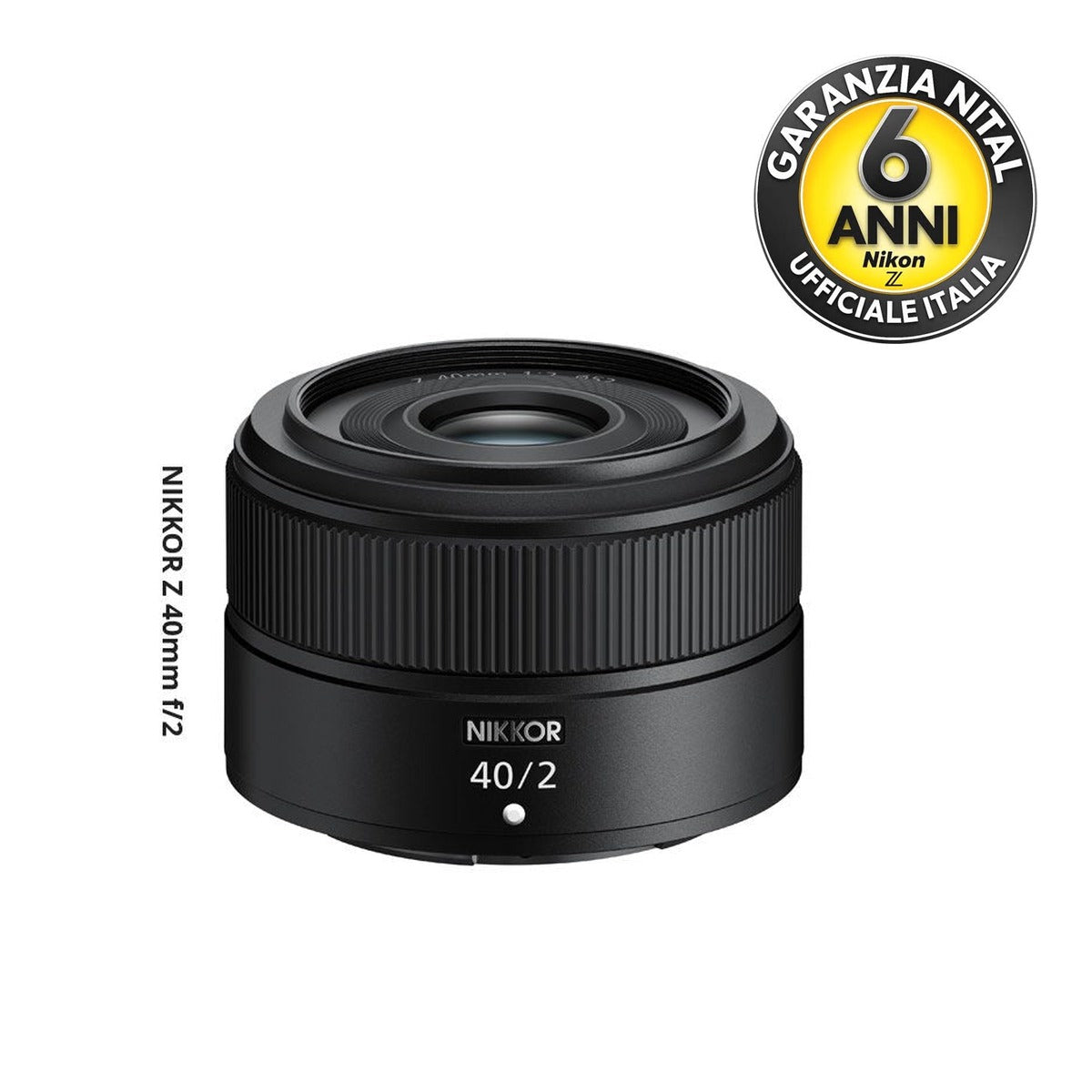 Nikkor Z 40mm f/2 - Garanzia Nital 6 anni