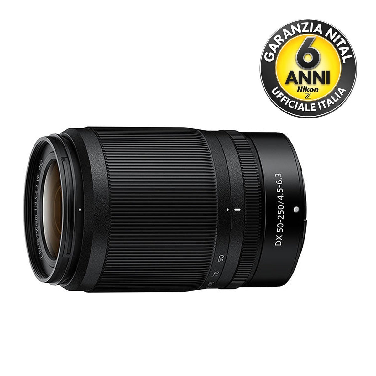 Nikkor Z DX 50-250mm f/4.5-6.3 VR - Garanzia Nital 6 anni - A CASA TUA IN 3/4 GIORNI