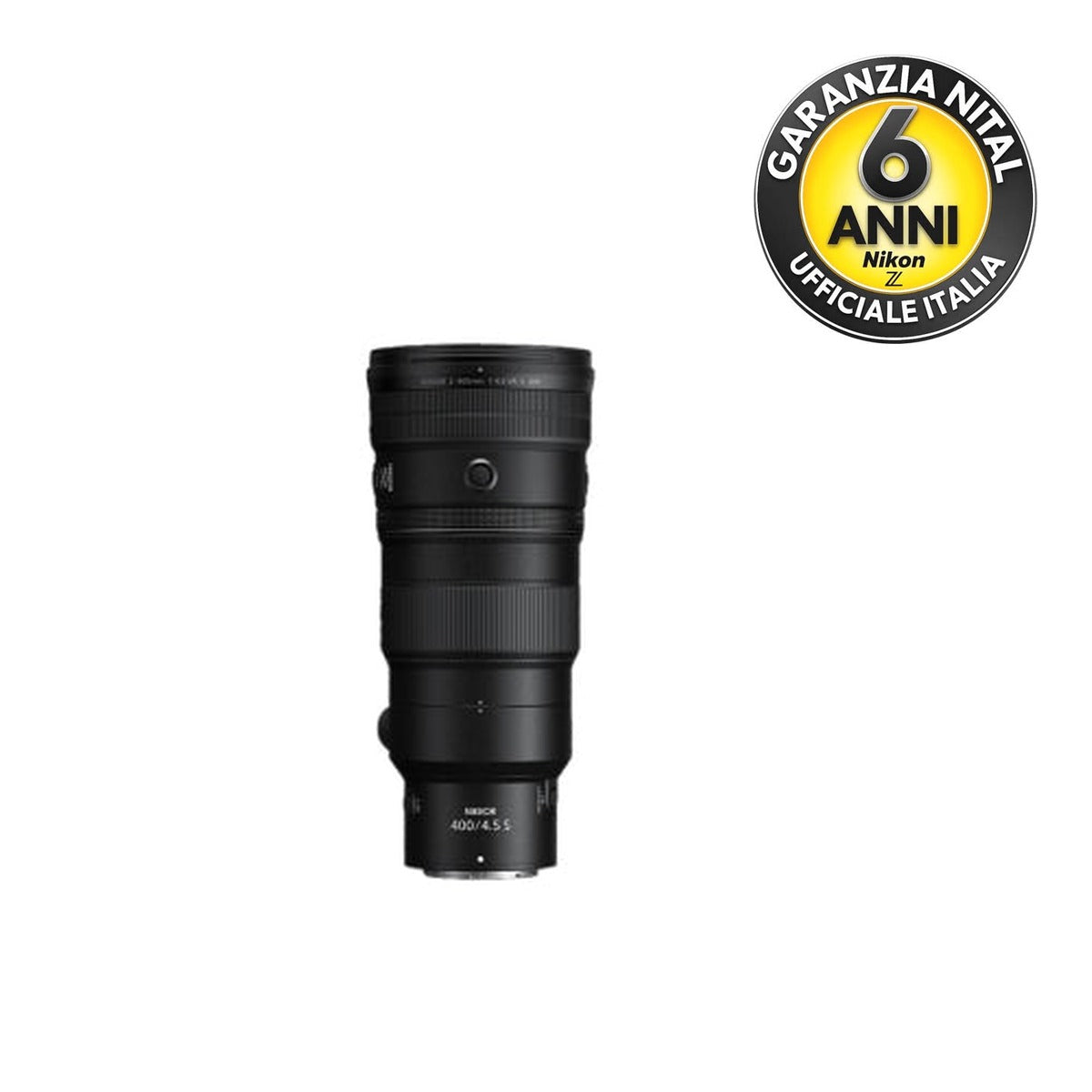 Nikkor Z 400mm F4.5 VR S - Garanzia Nital 6 anni - A CASA TUA IN 3/4 GIORNI