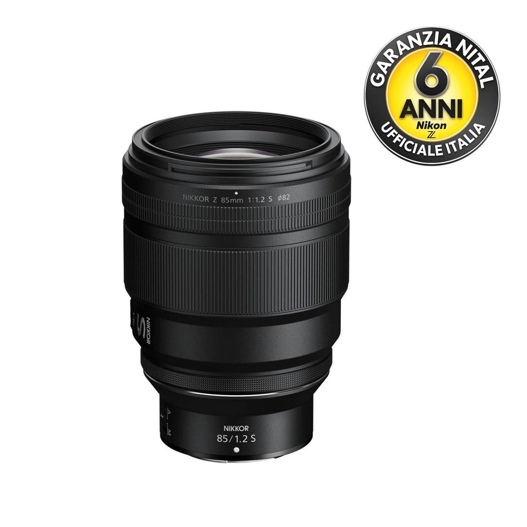 Nikkor Z 85mm f/1.2 S - Garanzia Nital 6 Anni - A CASA TUA IN 3/4 GIORNI