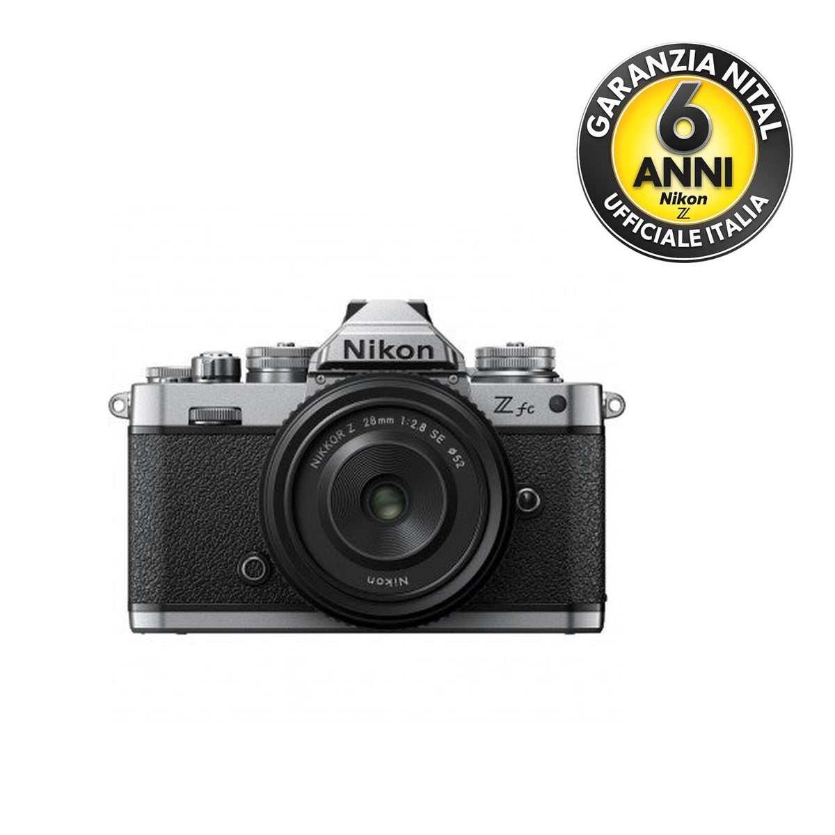 Nikon Z FC + Z 28mm F2.8 SE + Lexar SD 64 GB - Garanzia 6 anni Nital - A CASA TUA IN 3/4 GIORNI