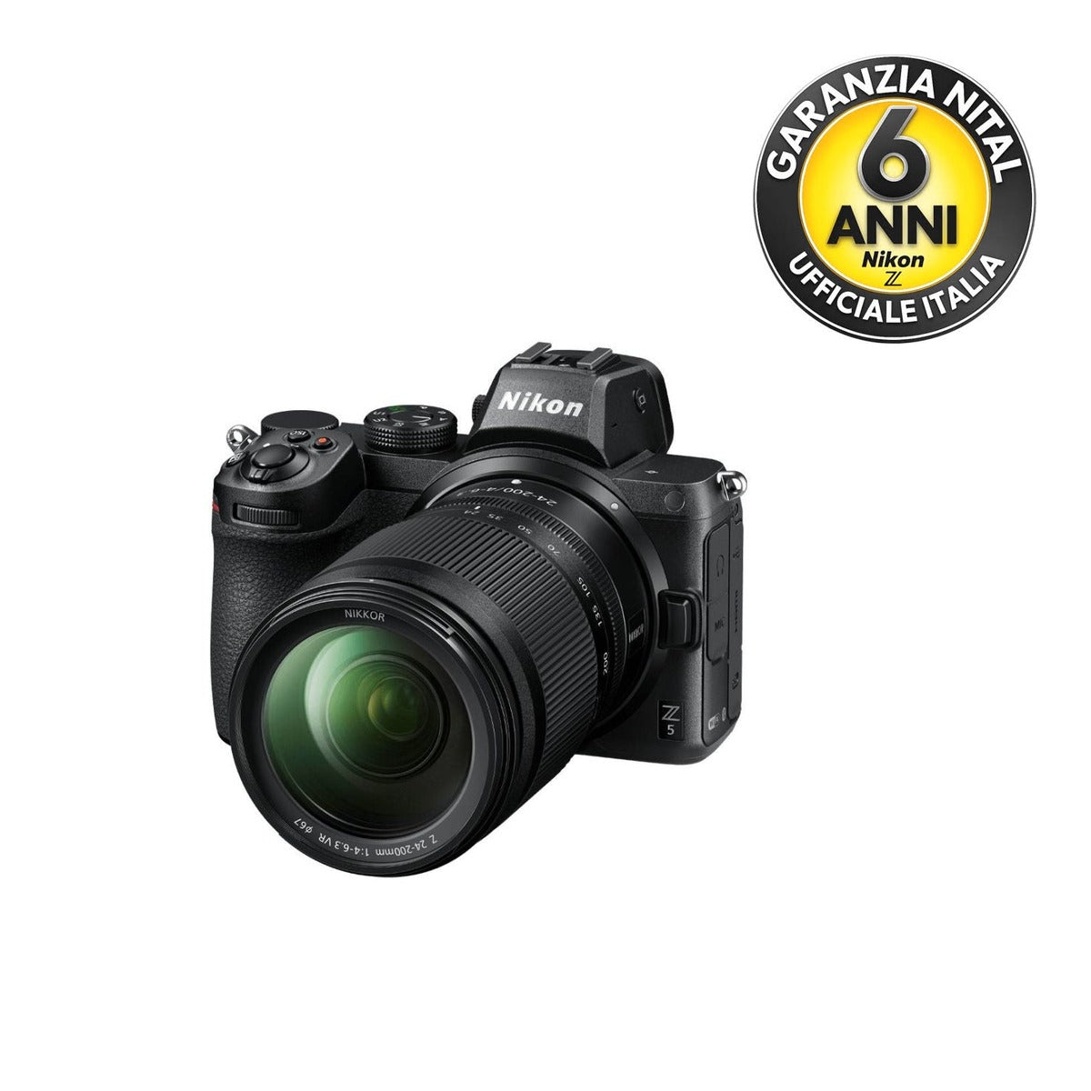 Nikon Z6 II + 24-200mm f/4-6.3 - Garanzia Nital 6 anni - A CASA TUA IN 3/4 GIORNI