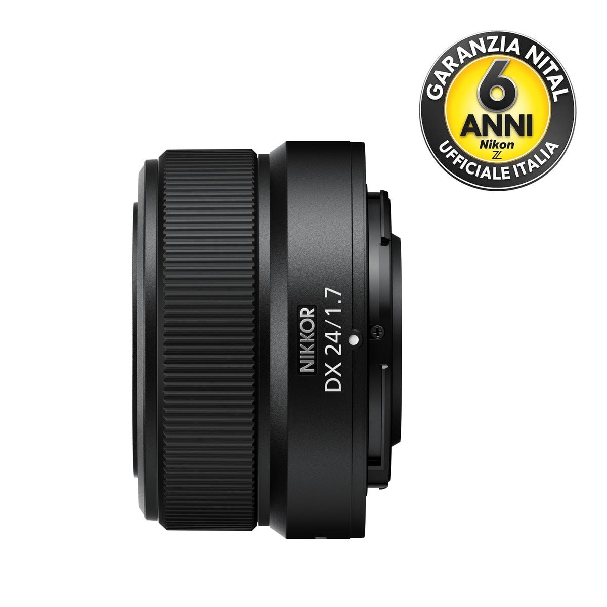 Nikkor Z DX 24mm f/1.7 - Garanzia Nital 6 anni - A CASA TUA IN 3/4 GIORNI