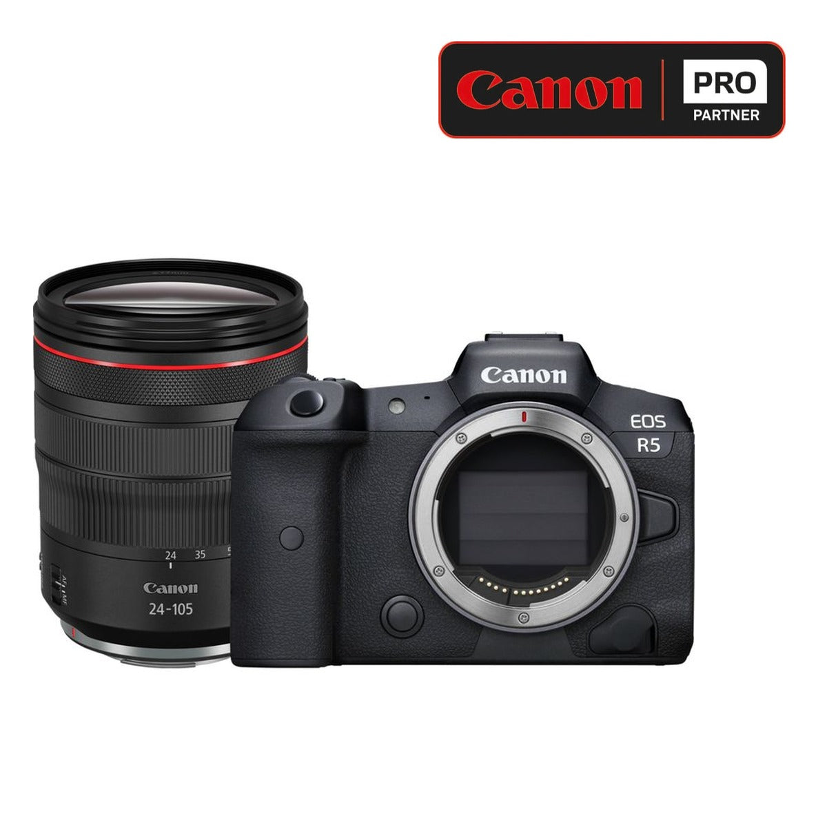 Canon EOS R5 con 24/105  F4 L IS USM - Garanzia Canon Italia - A CASA TUA IN 3/4 GIORNI