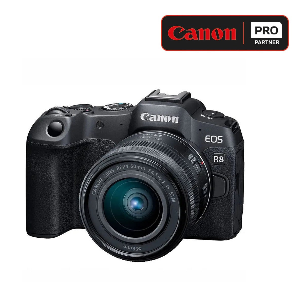 Canon EOS R8 con 24-50mm F4.5-6.3 IS STM - Garanzia Canon Italia - CASHBACK STUDENTI 80€ FINO AL 31/12/26  - TASSO ZERO FINO AL 31/12/26