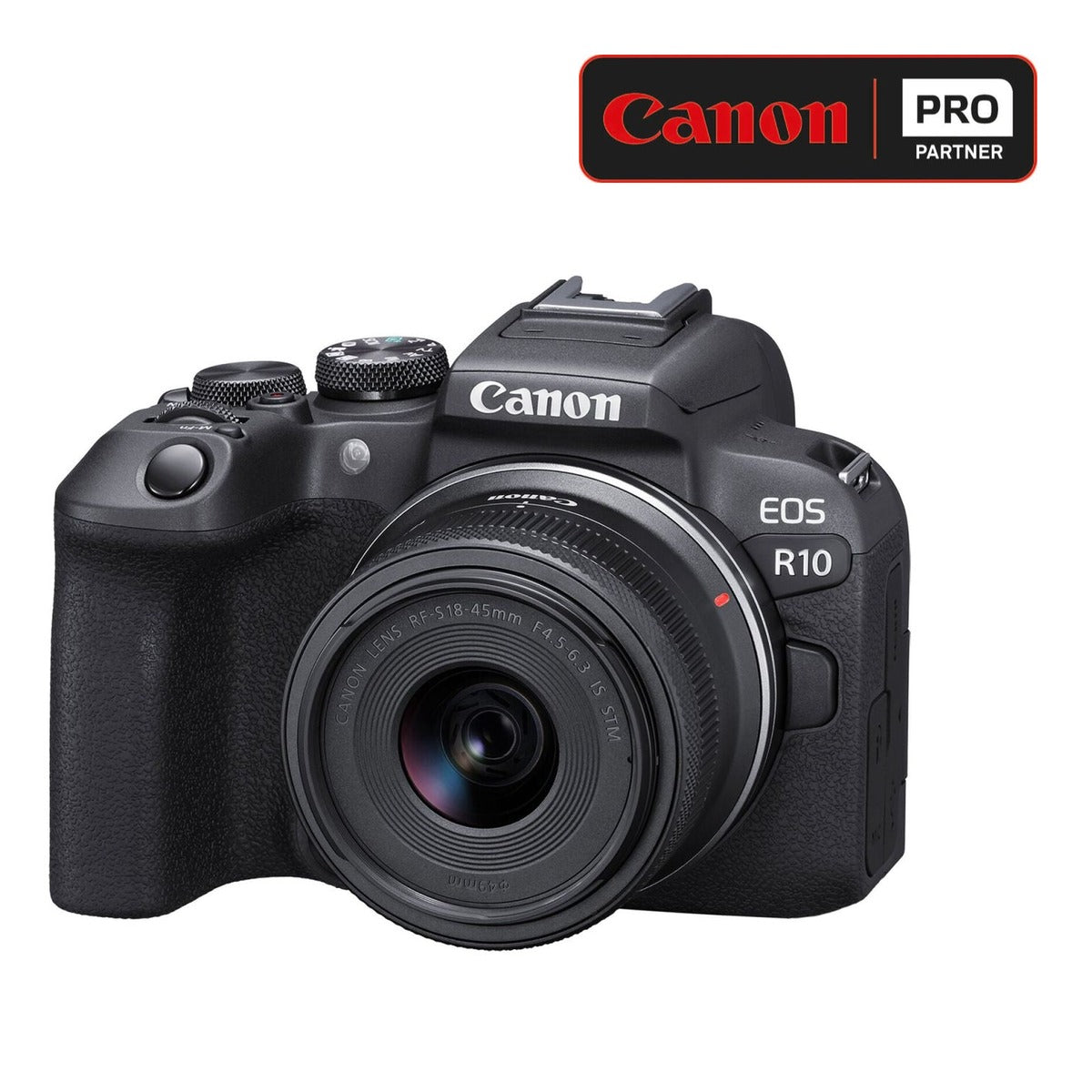Canon EOS R10 + RF-S 18-45mm F4.5-6.3 IS STM - Garanzia Canon Italia