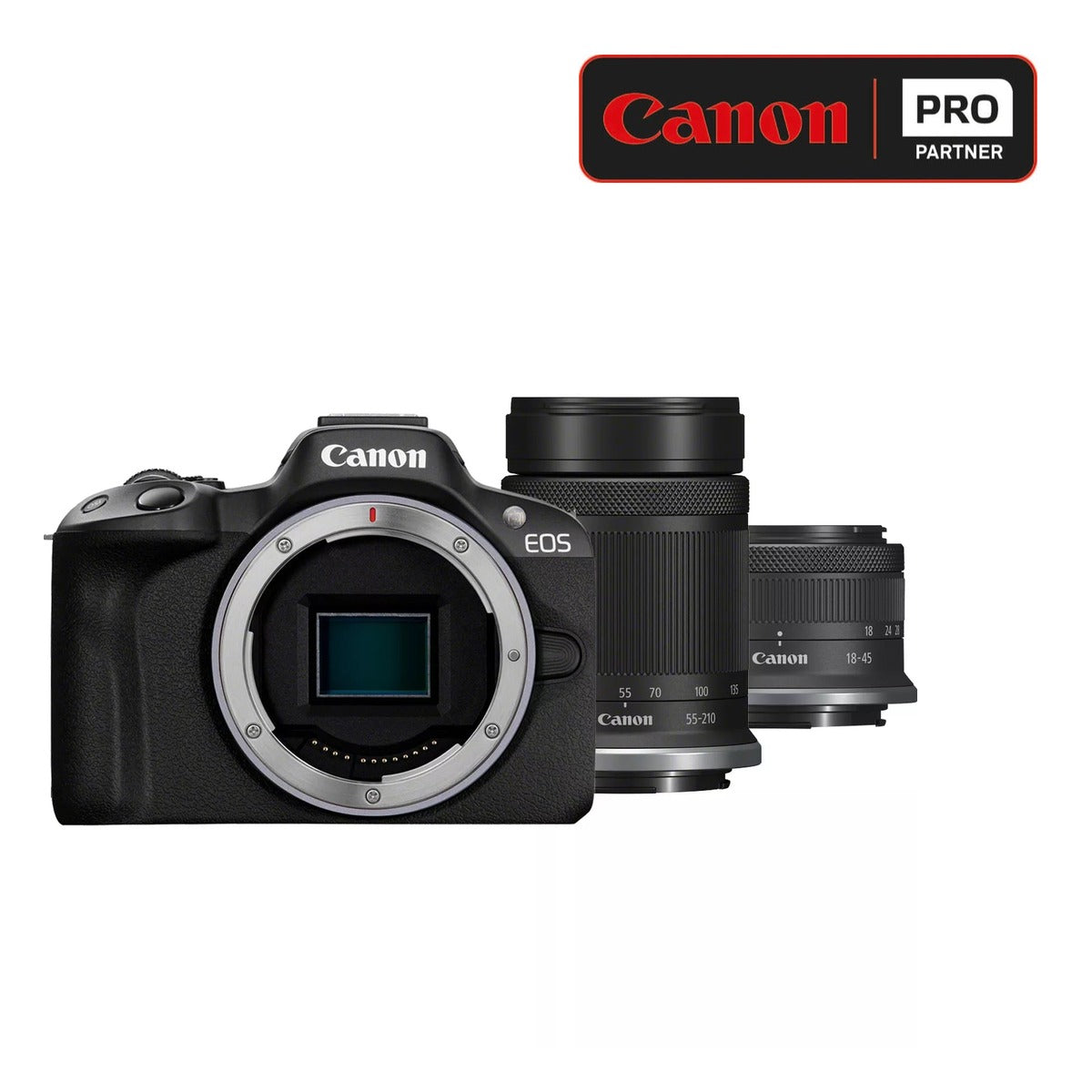 Canon EOS R50 + RF-S 18-45mm IS STM Lens e RF-S 55-210mm IS STM - Garanzia Canon Italia - SCONTO IN CASSA FINO AL 30/09/26